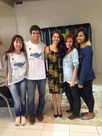 ABEn-DF na Semana Basileira de Enfermagem da Uniplan Aguas Claras - 10/05 Manhã - Diretora Daniela Martins